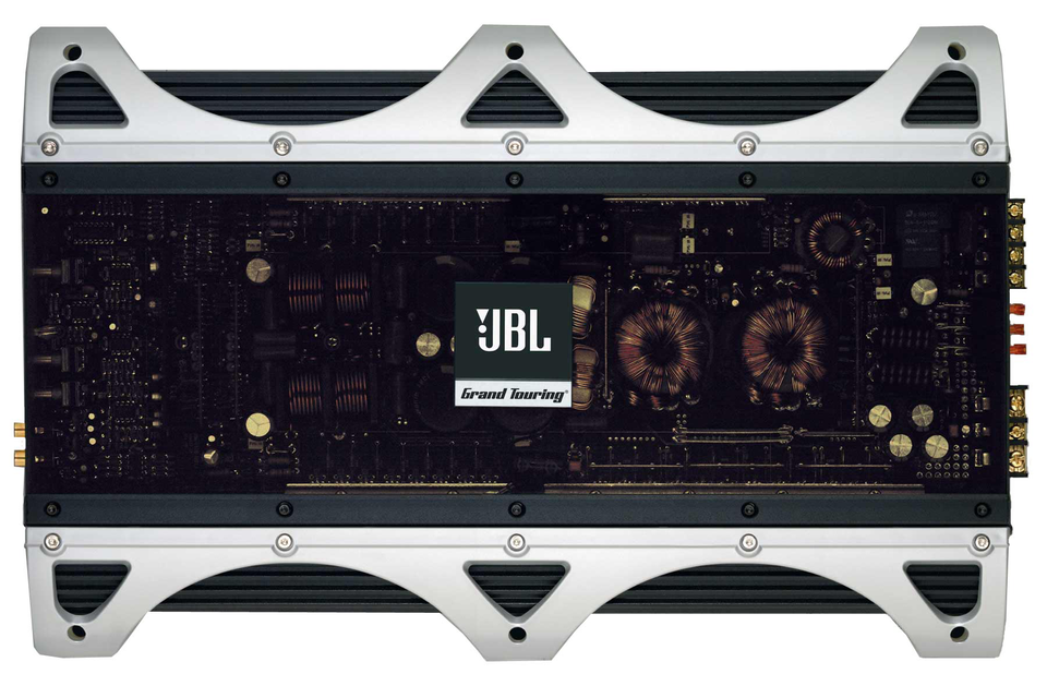 GRAND TOURING GTO 1201.1 - Black - 1200 Watt Class D Subwoofer Amplifier - Hero